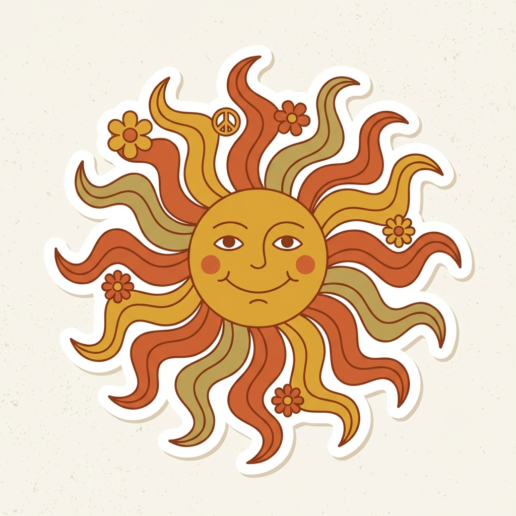 Spinning sun icon